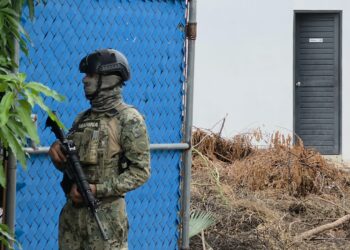 Operativo de fuerzas federales y estatales se mantiene en un campestre de Aguaruto