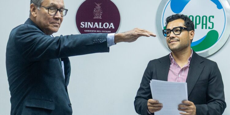 Carlos Alfaro Morales asume la conducción de CEAPAS para fortalecer la política hídrica de Sinaloa