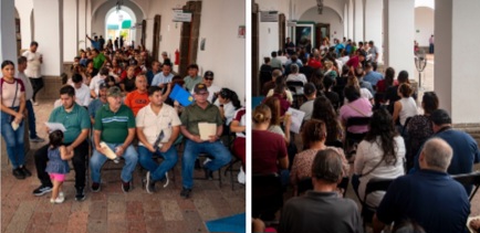 Inician descuentos del Predial Patrio; ciudadanos acuden desde temprana hora a aprovechar beneficios