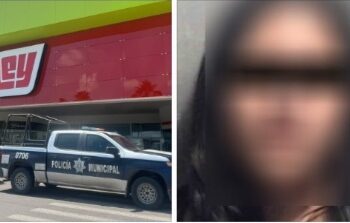 Policías de la SSPyTM detienen a mujer tras reporte de tentativa de robo en comercio