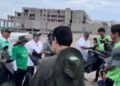 Más de 300 colillas fueron retiradas de playa en Altata; llaman a reforzar cuidado de zonas costeras