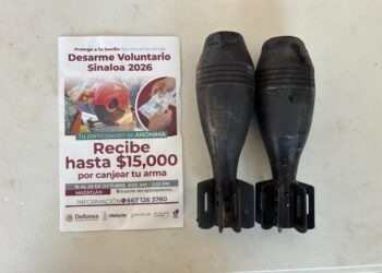 Desarme Voluntario terminó su etapa en Mazatlán; el lunes continúa en Navolato