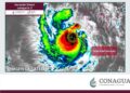 Huracán Simón se debilita a categoría 2, pero mantiene amenaza de lluvias y oleaje elevado en Sinaloa