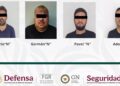 Capturan a 4 miembros del Cártel de Sinaloa; les aseguraron armas y drogas