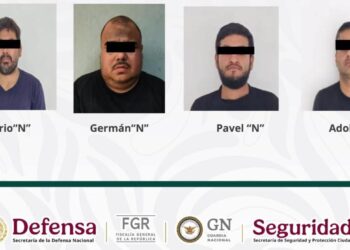 Capturan a 4 miembros del Cártel de Sinaloa; les aseguraron armas y drogas