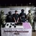 En posesión de un fusil y presunta droga, el Grupo Interinstitucional detuvo a un civil en Culiacán
