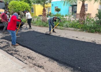Más calles en atención: Ayuntamiento avanza con trabajos de bacheo