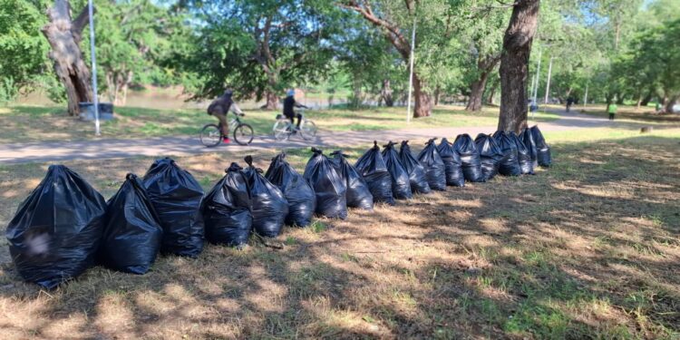 Trabajos de limpieza y acondicionamiento registran un 65 por ciento de avance en el Parque Las Riberas