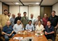 Constructores acuerdan trabajar en unidad con el nuevo Secretario de Obras, Manuel Acosta Bernal