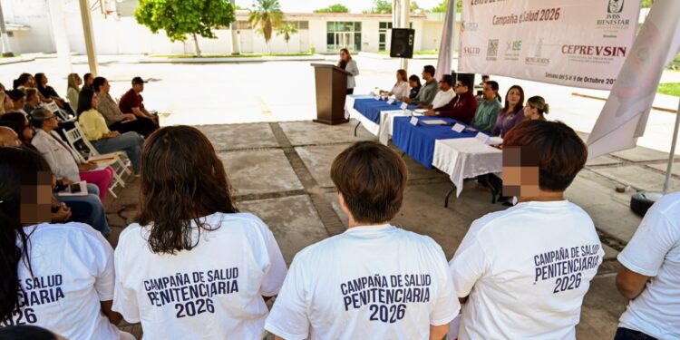 Clausura SSP Sinaloa Campaña de Salud 2026 en el Centro de Internamiento para Adolescentes