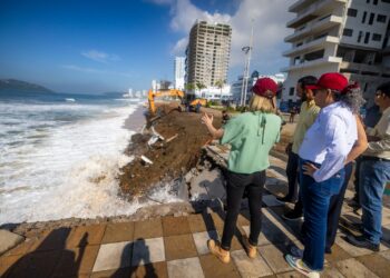 Se dará prioridad a rehabilitación del Malecón de Mazatlán, dice Gobernadora Graciela Domínguez