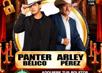 ¡Cierre con sabor sinaloense! Panter Bélico y Arley Pérez, harán vibrar el Palenque Culiacán 2026