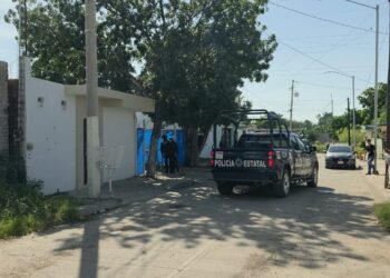 Atacan a balazos una vivienda en la colonia Laureles Pinos, en Culiacán