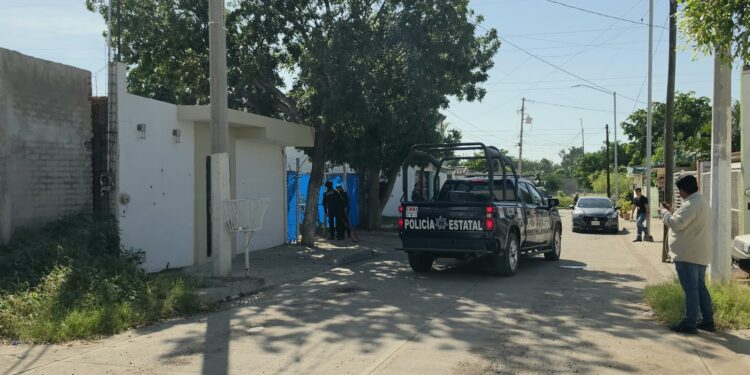 Atacan a balazos una vivienda en la colonia Laureles Pinos, en Culiacán