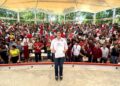 Evento político de diputada Merary Villegas desplaza presentación de niñas bailarinas en Culiacán