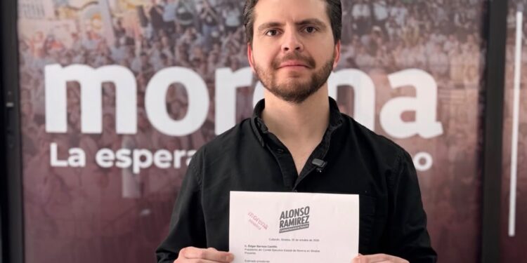 Alonso Ramírez reta a debate a aspirantes de Morena por la coordinación de Culiacán