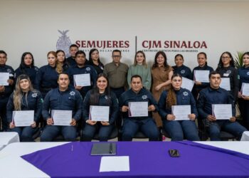 Capacita SEMujeres a policías en la ruta de atención a mujeres en situación de violencia de género