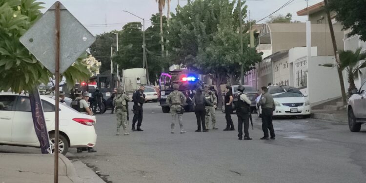 Tirotean domicilio en la colonia Gustavo Díaz Ordaz, en Culiacán