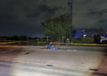 Asesinan a balazos a un ciclista frente a la Feria Ganadera de Culiacán