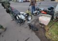 Repartidor de tortillas resulta herido tras chocar en motocicleta en el sector Barrancos