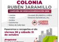 Invita Ayuntamiento de Culiacán a jornada de descacharrización en la colonia Rubén Jaramillo
