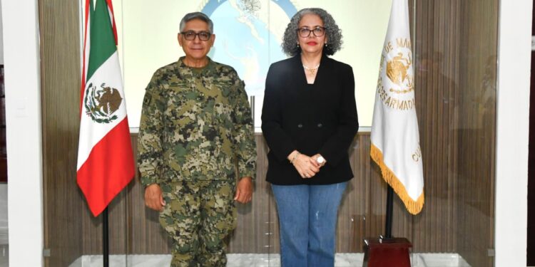 Gobierno de Sinaloa y Secretaría de Marina fortalecen la coordinación para reforzar la seguridad y recuperar espacios públicos en la entidad
