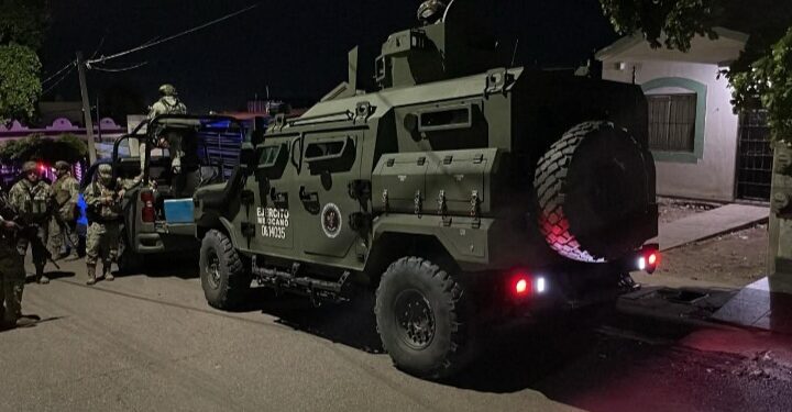 Despliegan en Mazatlán grupo especial de 29 militares para operaciones contra delitos de alto impacto